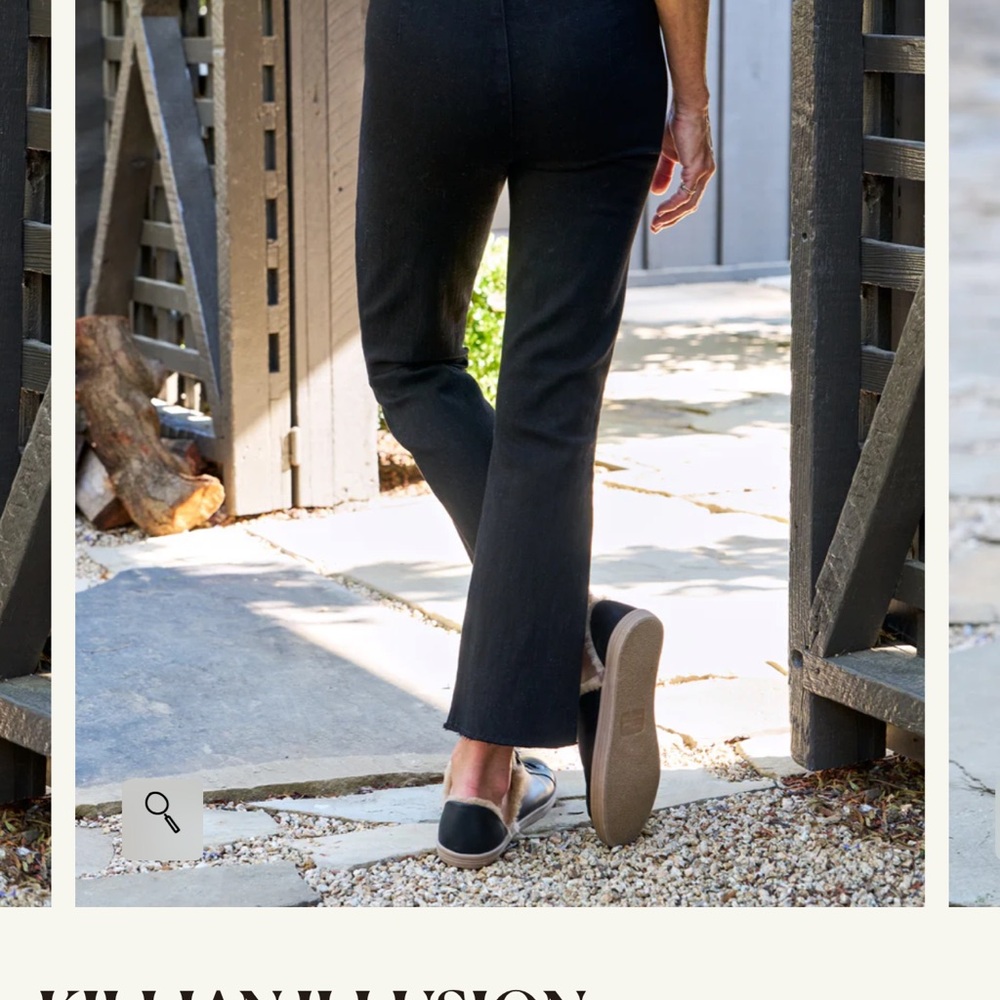 Frank and Eileen Killian Illusion Pull On Jeans Black 2024